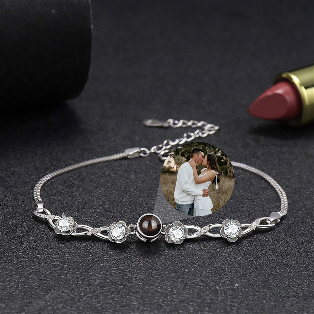 Custom Photo Projection Memorial Bracelet