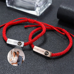 Personalized Photo Projection Bracelet My Love