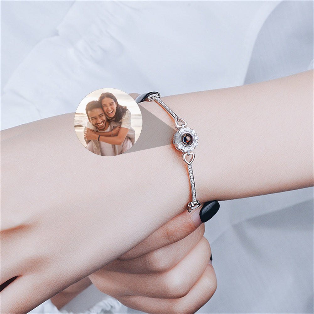 Customized Photo Projection Memorial Bracelet